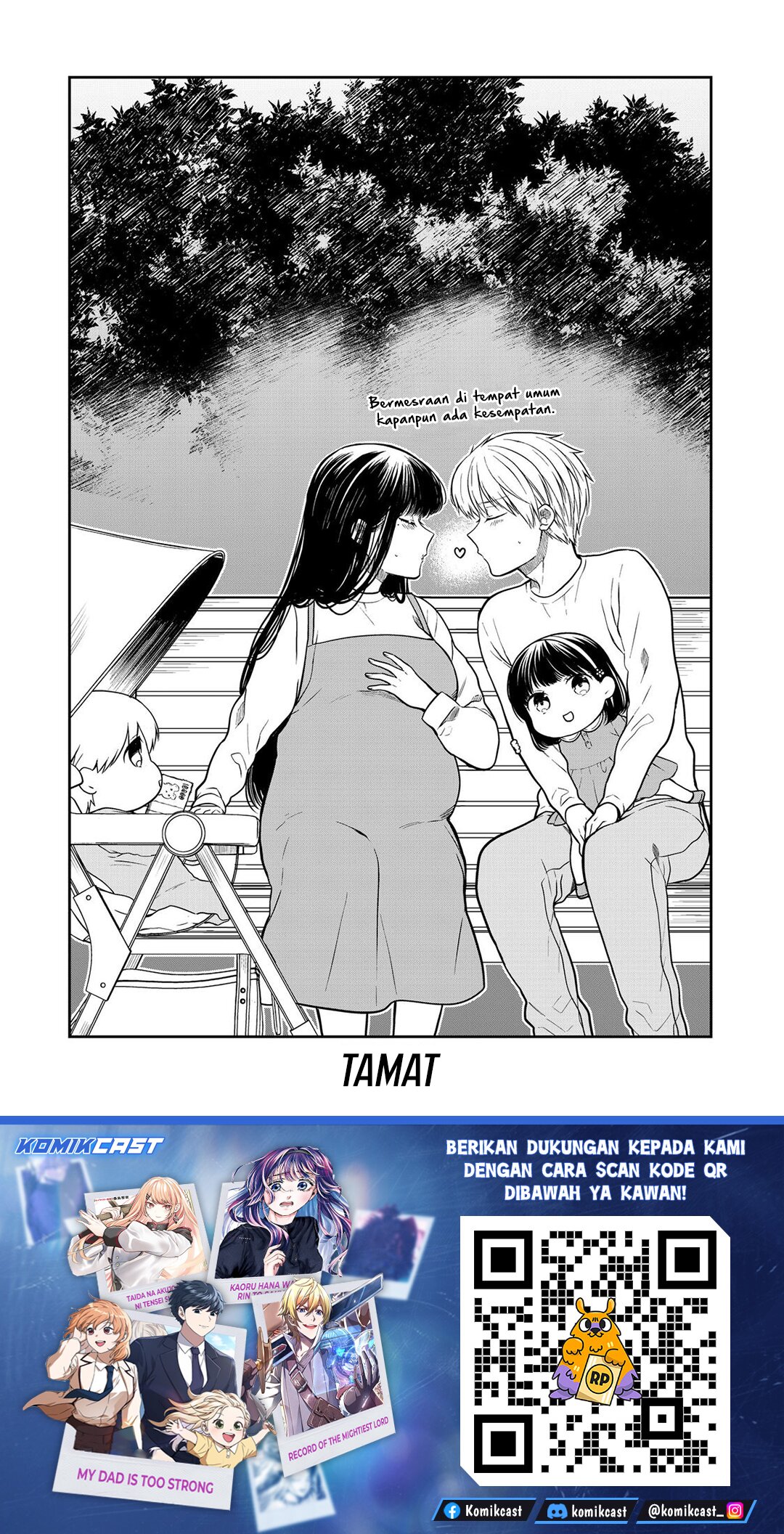 Danshi Koukousei wo Yashinaitai Onee-san no Hanashi Chapter 362.5 END Gambar 11